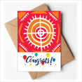 thumbnail image 1 of Target Mexico Totems Ancient Civilization Wedding Cards Congratulations Greeting Envelopes, 1 of 3