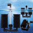 thumbnail image 5 of Double Sponge Air Pump Filter Bio Sponge Filter Aquarium Biochemical Sponge Air Pump Filter with Suction Cup Easy to Clean Reusable for Home Business Fish Tanks, 5 of 5