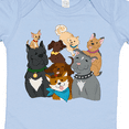 thumbnail image 4 of Inktastic Happy Dog Family Boys or Girls Baby Bodysuit, 4 of 5