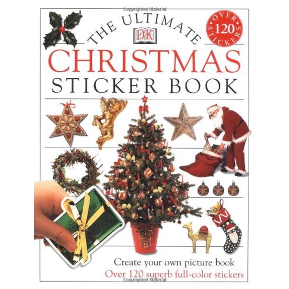 Pre-Owned DK Ultimate Sticker Books: The Ultimate Christmas Sticker Book : Create Your Own Picture Book, Over 120 Superb Full-Color Stickers (Paperback)