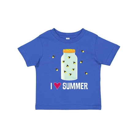 

Inktastic I Love Summer Cute Fireflies Gift Toddler Boy or Toddler Girl T-Shirt