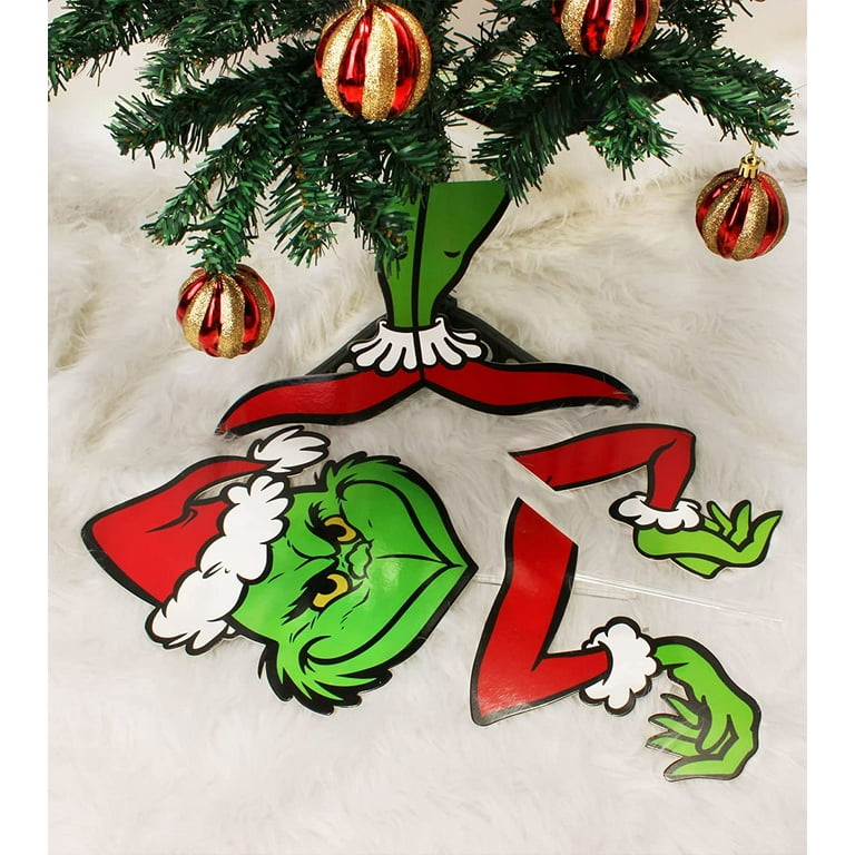 Grinch Christmas Decorations ,Grinch Christmas Tree,Christmas Tree Topper  ,Creative Christmas Home Party Decorations