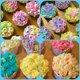 thumbnail image 2 of Juego de puntas para tuberías rusas, kit de suministros para decoración de pasteles, juego de puntas para glaseado de flores, 12 boquillas para glaseado, 2 acopladores, 2 puntas para hojas, 1 bolsa, 2 of 4