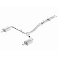 thumbnail image 1 of Fits 2016-2017 Ford Explorer Borla Exhaust System Kit 140659 S-Type Cat Back System; T-304 Stainless Steel; With Mufflers; 2-1/4 Inch Pipe Diameter; Dual Exhaust With Dual Exit; Split Rear Exit, 1 of 2