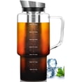 thumbnail image 1 of Cafetera y tetera fría Aquach Aquach, jarra de vidrio de 2 litros, 1 of 7