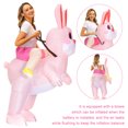 thumbnail image 3 of Muyoka Disfraz Inflable Conejo Explotar Disfraz Disfraz Explotar Disfraz Pascua Halloween Fiesta De Navidad Disfraces De Cosplay para Adultos Niños,Adult Muyoka Hogar, 3 of 7