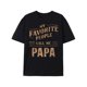 thumbnail image 1 of Men's Fitted Papa T-Shirt - Sweat-Wicking, Freedom of Movement, Comfortable, Breathable, Quick-Drying, Soft, Lightweight, Ideal for Casual Daily Wear, Outdoor Activities, and Sports, 1 of 6