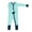 Sky Blue, variant on 3-6 Months Newborn Baby Boy Girl Romper Long Sleeve Outfits Jumpsuit Clothes Bodysuit One-Piece Romper Newborn Pajamas Purple