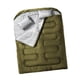 thumbnail image 5 of Saco de dormir para adultos y hombres con almohada, saco de dormir XL para todas , camping, senderismo, mochileros, saco de dormir para Verde, 5 of 9