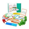thumbnail image 3 of Board Puzzle Toy, Learning Coloful Puzzle Board Sticks Toy Glossy Edges Basswood Interaction  For Children For Home, 3 of 8