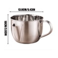 thumbnail image 3 of 2Pcs 2026 New Fat Separator with Dual Spout Design - 304 Stainless Steel, Gravy Separator & Fat Separators Jug, with Ergonomic Heat-Resistant Handle, Reusable, for Broth, Soup, Stew, Hot Pot, 3 of 9