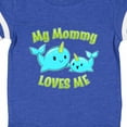 thumbnail image 4 of Inktastic My Mommy Loves Me Cute Narwhal Boys or Girls Baby Bodysuit, 4 of 5