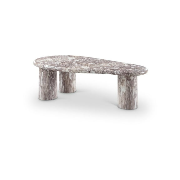 Meridian Furniture Sassari Brown Indoor/Outdoor Concrete Coffee Table