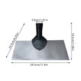 thumbnail image 3 of Cleaning Shovel, 11.6 Inch, Splicable Pole Flat Shovel, Multipurpose Garden Meadow Wall Cleaning Shovel, 3 of 5