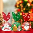 thumbnail image 2 of Cheapark 50 Pcs Christmas Ears Candy Bags - Souvenir Gift Bags for Baking, Candy & Snacks, Festive Party Supplies, Adorable Holiday Packaging Decor, 2 of 6