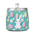 thumbnail image 7 of Yayeee Ashtray with Lid for Cigarette Smokeless Stainless Steel Home Ash Holder, Cartoon Easter Bunny, 7 of 7