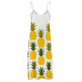 thumbnail image 5 of Lunarable Pineapple Design Sleeveless Dress Woman Fashion Long Dresses Women's Summer Suit Dress 2025, 5 of 7
