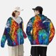 thumbnail image 4 of Balery Colorful Parrot Jungle Dream Sudadera ligera de manga larga con capucha y protección solar UPF 50+ para hombre y mujer, ideal para pesca y running-3X-Large, 4 of 7