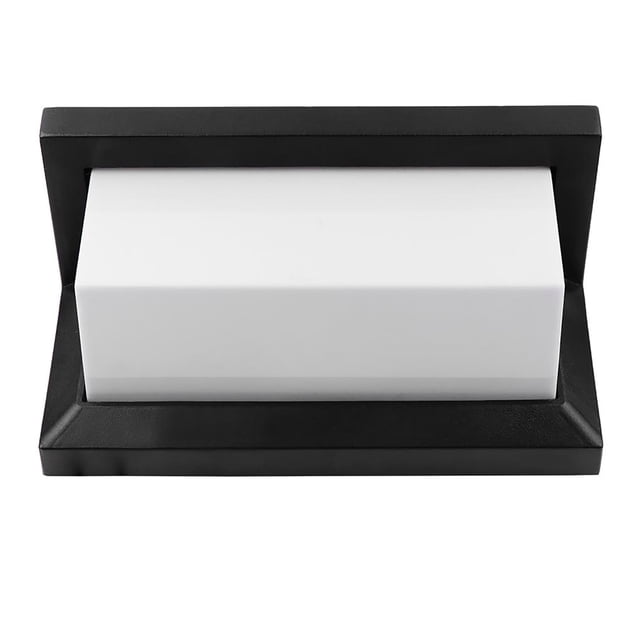 Bewildely Aplique de esquina impermeable de 15 W, luz LED de pared, iluminación blanca de 3000 K para escaleras de camino de jardín de esquina Iluminación y accesorios No.2 Bewildely HA024301-02