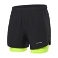thumbnail image 1 of Doorslay Men's 2-in-1 Running Shorts Quick-Drying Breathable Energy Training Sports Jogging Cycling Shorts Extended Lining, 1 of 8
