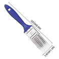 thumbnail image 3 of IMCBSTT 3 piezas de pinceles de mango de plástico azul, pinceles para pintar, pinceles para pegamento a granel, pinceles para barnices, pinceles para cera, herramienta de dibujo plana de nailon, 3 of 6