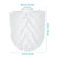 thumbnail image 3 of Ferencaa 5Pcs Brush Replacement Cleaning Scrubber for Home Bathroom Cleaners ( A1- White ), 3 of 10