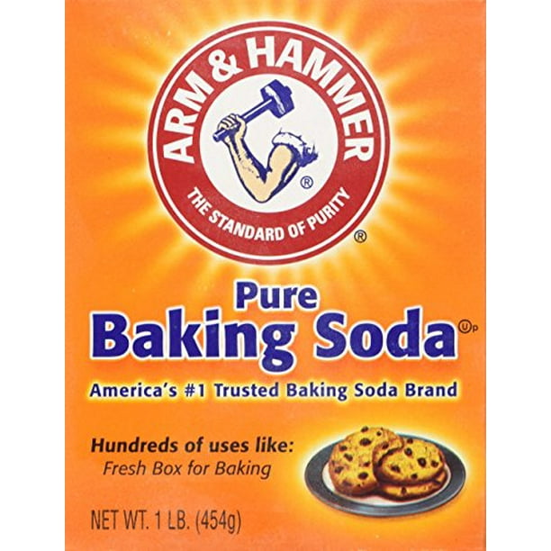 Arm & Hammer Baking Soda, Pure 16 Ounces (Pack of 6)