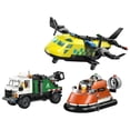 thumbnail image 3 of Set LEGO City Remix Avión Camión Técnico y Aerodeslizador 60505, 3 of 4