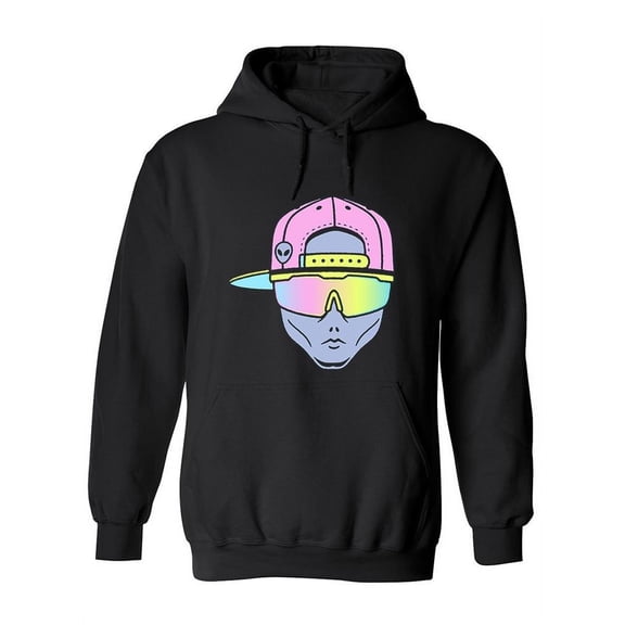 Cool Alien Dude Hoodie Women -Image by Shutterstock, Female Small
