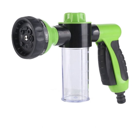 Dog Wash Hose Nozzle Foam Sprayer Dog Horse Sprayer Wash Hose Attachment Soap Dispenser Bottle Nozzle Spray Washing Shower Pet Bath Tool