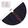 thumbnail image 3 of Lsque Colorful Balloons Print Christmas Tree Skirt, Tree Skirt with Ties or Velcro, Perfect for Holiday Decorations, Halloween, and New Year-48", 3 of 7