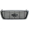 thumbnail image 2 of Grille Assembly for F150 08-08 GRILLE, Chrome Shell and Painted Black Insert, Li, 2 of 9