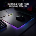 thumbnail image 2 of Fury Ultra – RGB Gaming , Medium, 360° RGB Lighting, 20 RGB LED Zones, Low Friction Hard Surface, Anti-Slip Rubber Base, 2 of 7