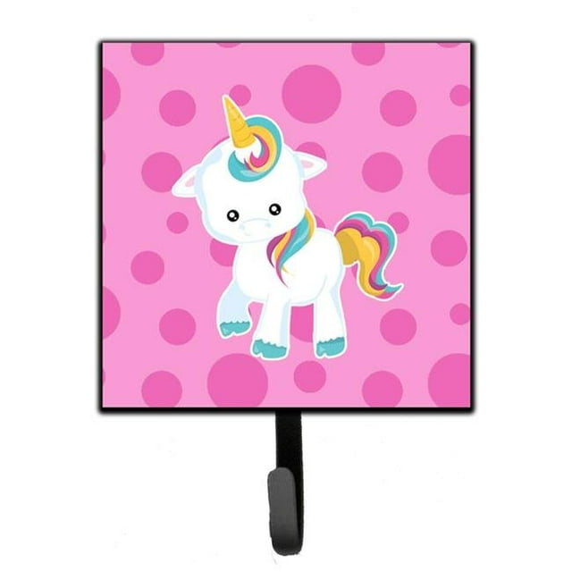 Leash Rose de Licorne de Polkadot Ou Porte-Clés