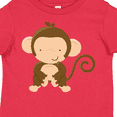thumbnail image 4 of Inktastic Happy Monkey Boys or Girls Toddler T-Shirt, 4 of 5