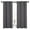 Gray, variant on NICETOWN Solid 95% Blackout Curtains for Bedroom, Set of 2, Thermal Insulated Blackout Curtains 84 inch Long, W37 x L84, Gray
