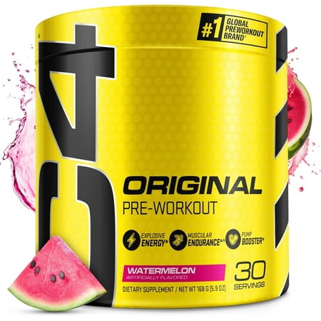 C4 Original Pre-Workout Powder, Watermelon, 30 Servings