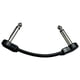 thumbnail image 5 of Cable de guitarra para efectos de pedalera, Cable de guitarra/4 "TS, cables de conexión de guitarra en ángulo recto, Cable de bajo ruido, Cable de 10cm negro Sunnimix Cable de pedales, 5 of 7