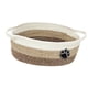 thumbnail image 5 of Cesta de cuerda tejida, caja organizadora para juguetes de gato, cesta de almacenamiento de cuerda tejida Marrón caqui, 5 of 9