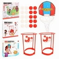 thumbnail image 2 of Indoor Kids' Inflatable Head-Mounted Basketball Hoop: Fun Plastic Shooting Toy for Active Play, Motor Skill Development & Parent-Child Games – Unique Cross-Border Sports Entertainment (Model 801,, 2 of 6