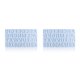 thumbnail image 1 of Bewildely Moldes para pendientes de resina de silicona, moldes reutilizables antiadherentes para moldear epoxi, decoraciones para llavero, molde de Tipo 2 2piezas Bewildely CBP182787, 1 of 5