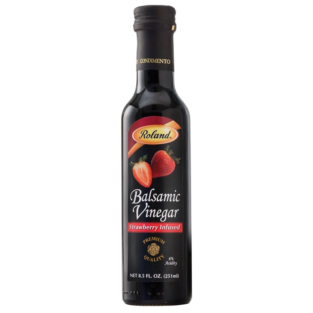 Roland Infused Balsamic Vinegar, Strawberry,8.45 Oz