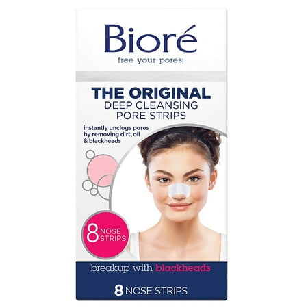 Most Trusted Blackhead Removing and Pore Unclogging Deep Cleansing Pore Strip Cruelty Free, Vegan, Oil-Free & Non-Comedogenic (8 Count) (Packaging May Vary) Bior? - 8 count Nose (The Best Nose Strips For Blackheads)