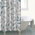 thumbnail image 5 of Floral Theme Polyester Shower Curtain for Bathroom with Hooks and Weighted Hem, Waterproof Bath Decor Sets Hotel Style - Machine Washable,72x72in, 5 of 5