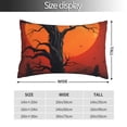 thumbnail image 2 of Kdxio Cotton Pillow Cases 14"x20" Pillowcases,Soft and Breathable Bedroom Pillow Cases-Yellow Castle Sunset Tree-No Pillow Core, 2 of 5