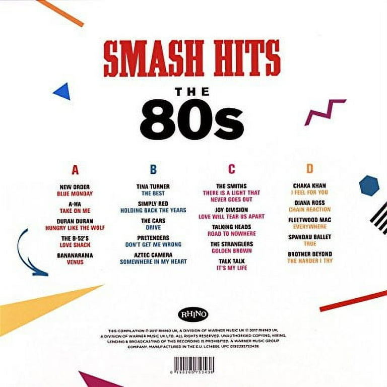 Various Artists - Smash Hits The 80s / Various - Music