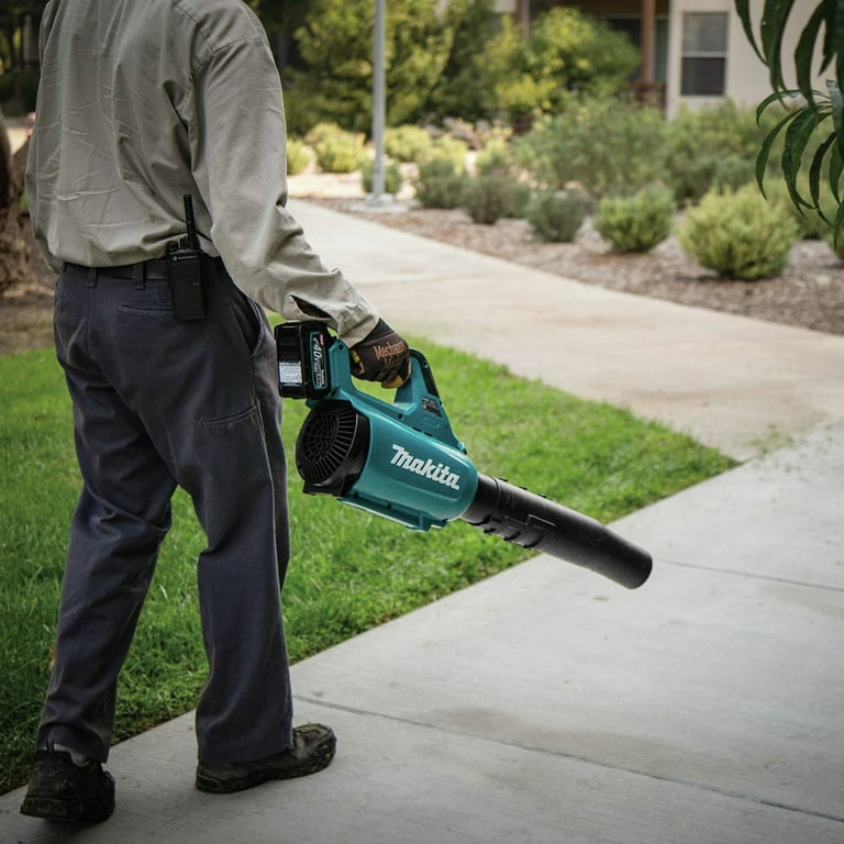 Lithium Ion Makita Cordless Blower Review MAKITA 18Vx2 Brushless