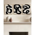 thumbnail image 7 of SHENIFY Black Abstract Boho Wall Art Geometric Wall Decor Minimalist Bohemian Decor Prints for Bedroom Living Room 11x14in3pcs Neutral Framed, 7 of 7