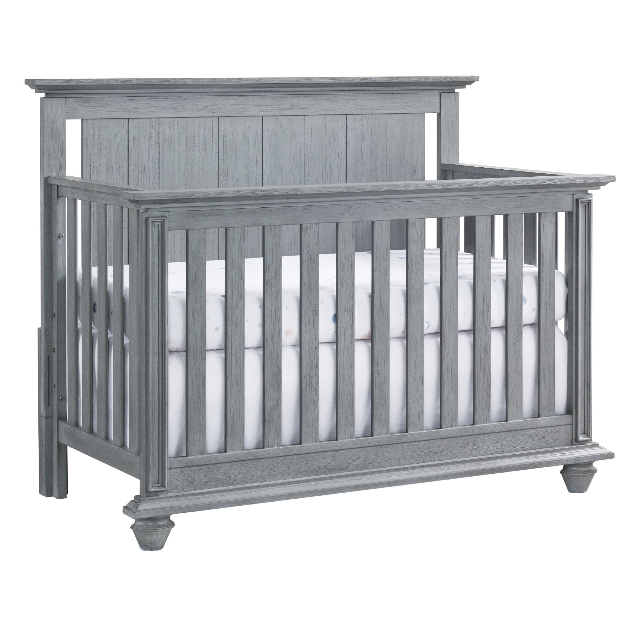 Oxford Baby Langston 4-in-1 Convertible Crib, Graphite Gray, Wooden Crib - image 3 of 11