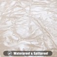 thumbnail image 2 of Rectangle Table Cloth x Wipeable Vinyl Tablecloths Protector Oil Spill Proof Plastic Table Cover for Dining Picnic Camping Outdoor, 2 of 7